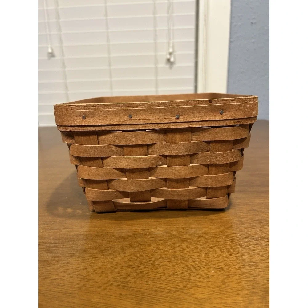 Longaberger 1989 Rectangle Basket (6.5